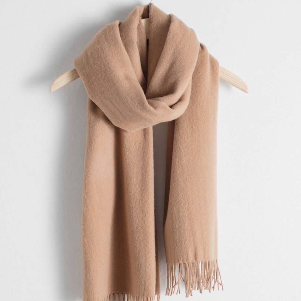 & Other Stories Wool Oversized Scarf [NWOT]